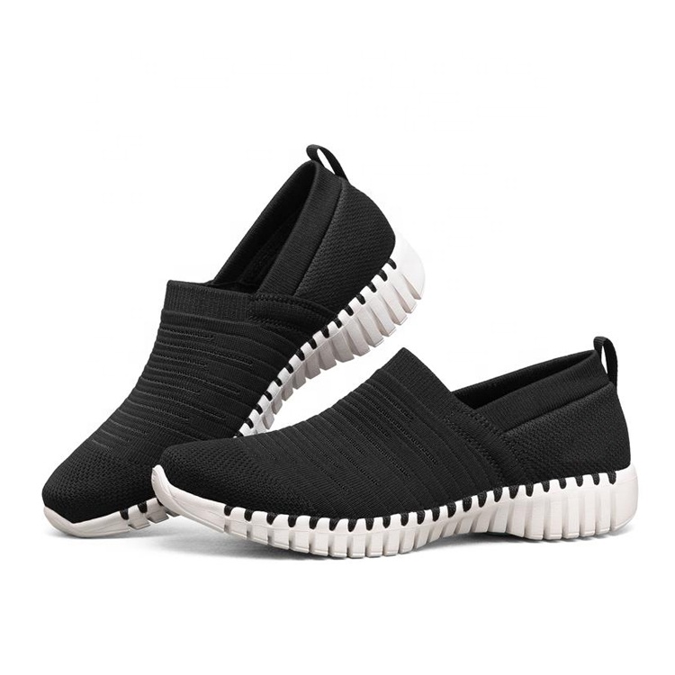 China Suppliers Brand Footwear Fashion Light Weight Loafers Breathable Flat Women Summer Casual Shoes