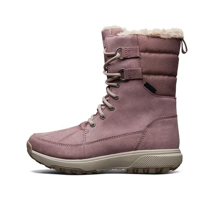 Custom Logo Design Fur OEM ODM Service New Fashion China Box Adult Customized Logo Warm Waterproof Botas Women Winter Snow Boots